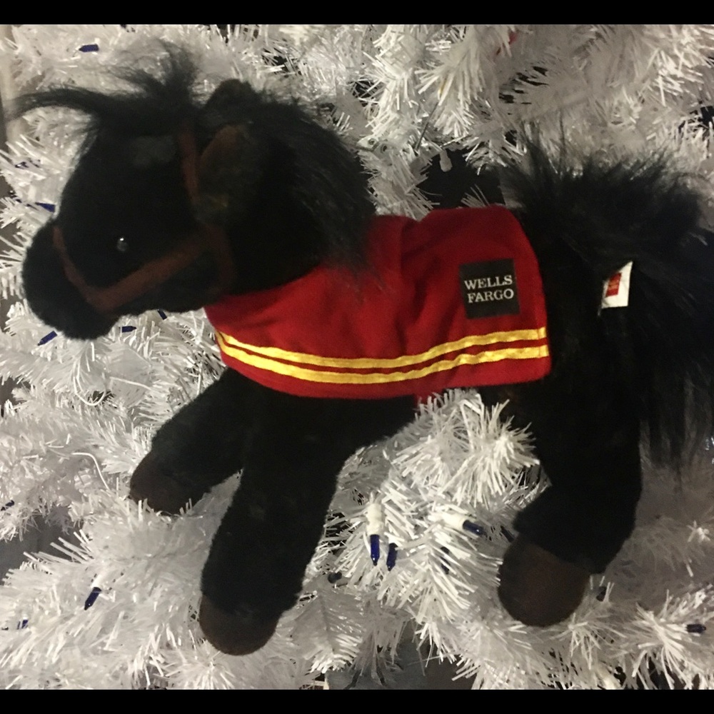 Wells Fargo Pony Plush Horse  mike 🐎 new